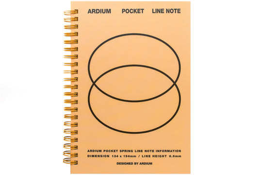 Ardium Spring Notebook with Pocket