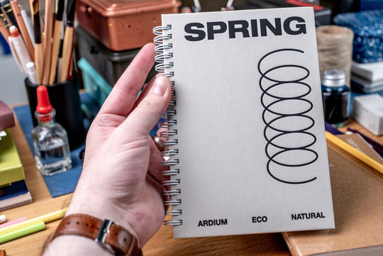 Ardium Spring Notebook, Eco Cover