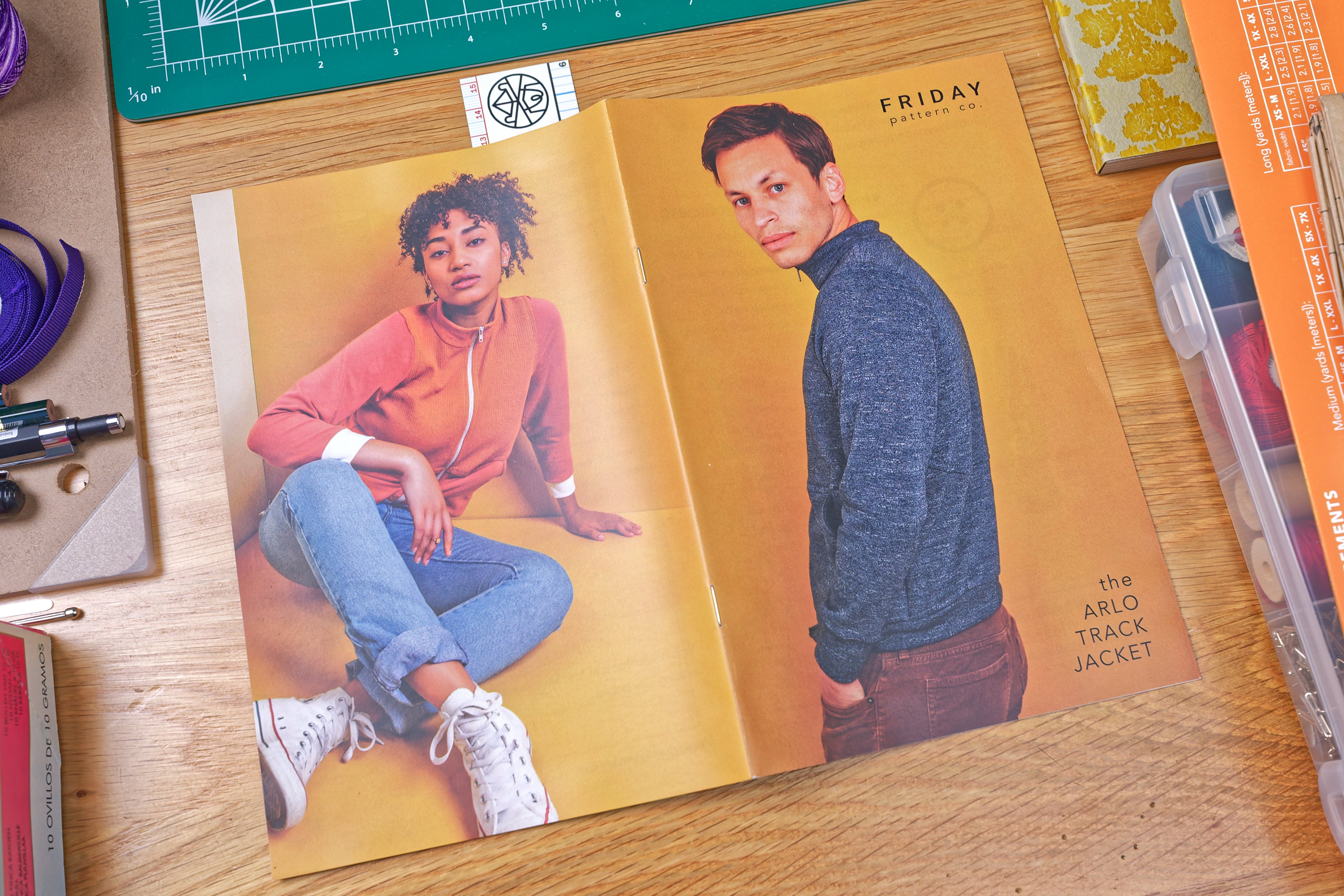 Arlo Track Jacket Sewing Pattern