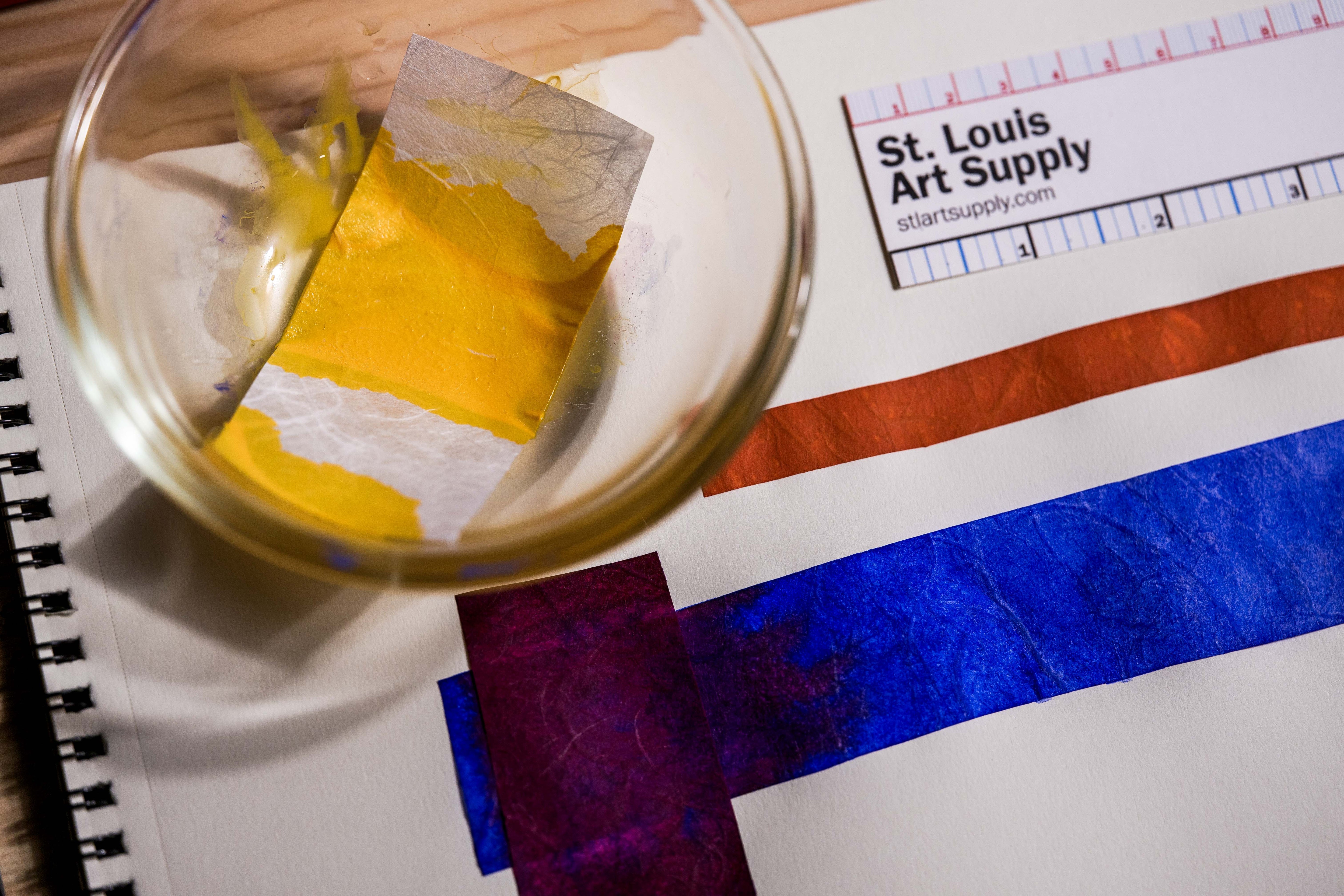 Boxed Washi Paper Scroll, Unryu (Textured)