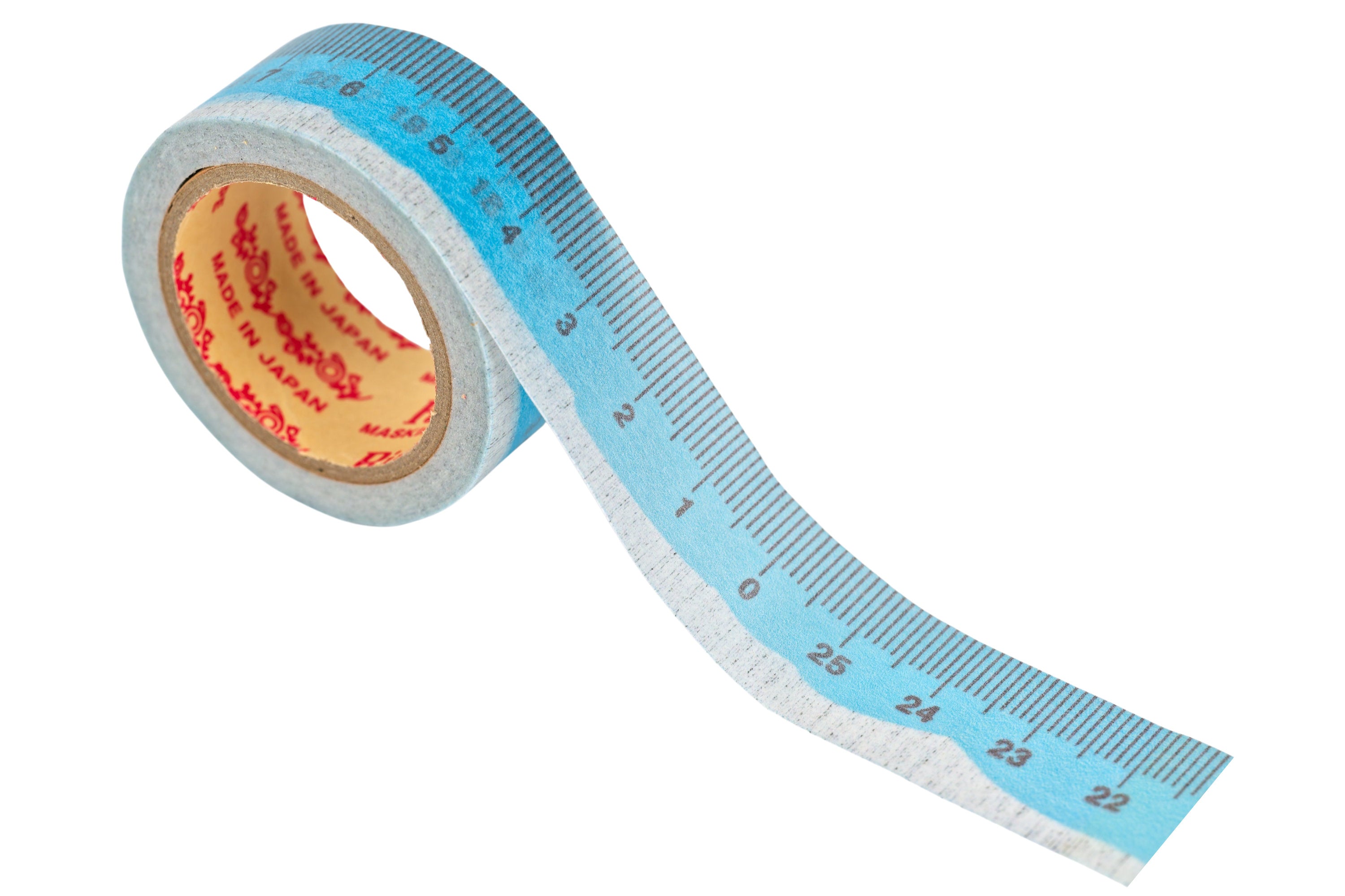 Centimeter Washi Tape, Blue/Grey