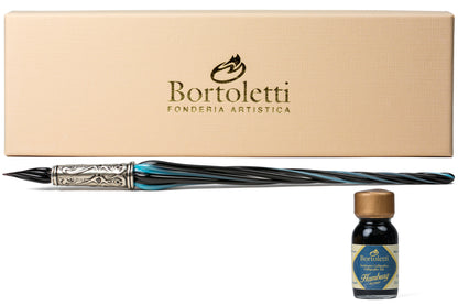 Orseolo Glass Pen Set, Black