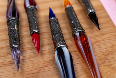 Orseolo Glass Pen Set, Blue