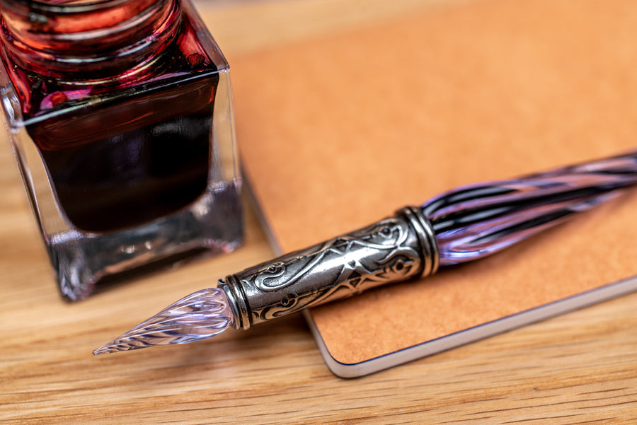 Orseolo Glass Pen Set, Alexandrite – St. Louis Art Supply
