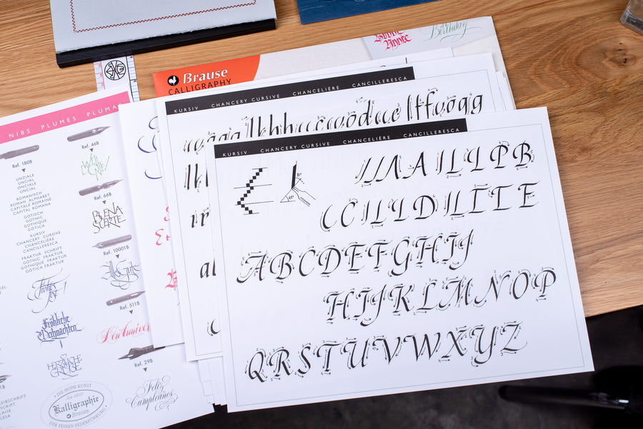 Calligraphy Practice Cards