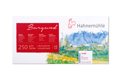 Burgund Watercolor Postcard Pad