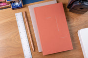 Lico Slim Notebook, Terracotta