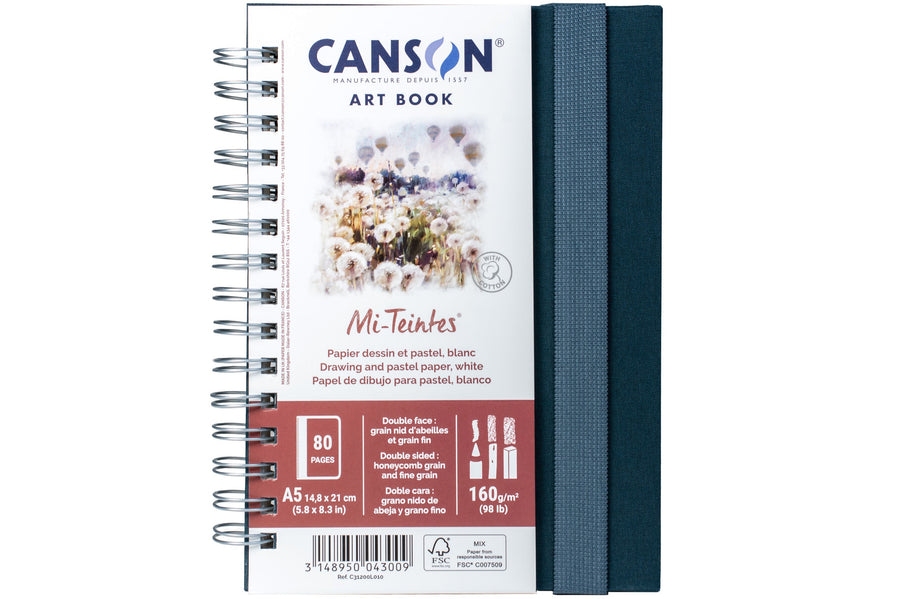 Canson Art Book, Mi-Teintes White