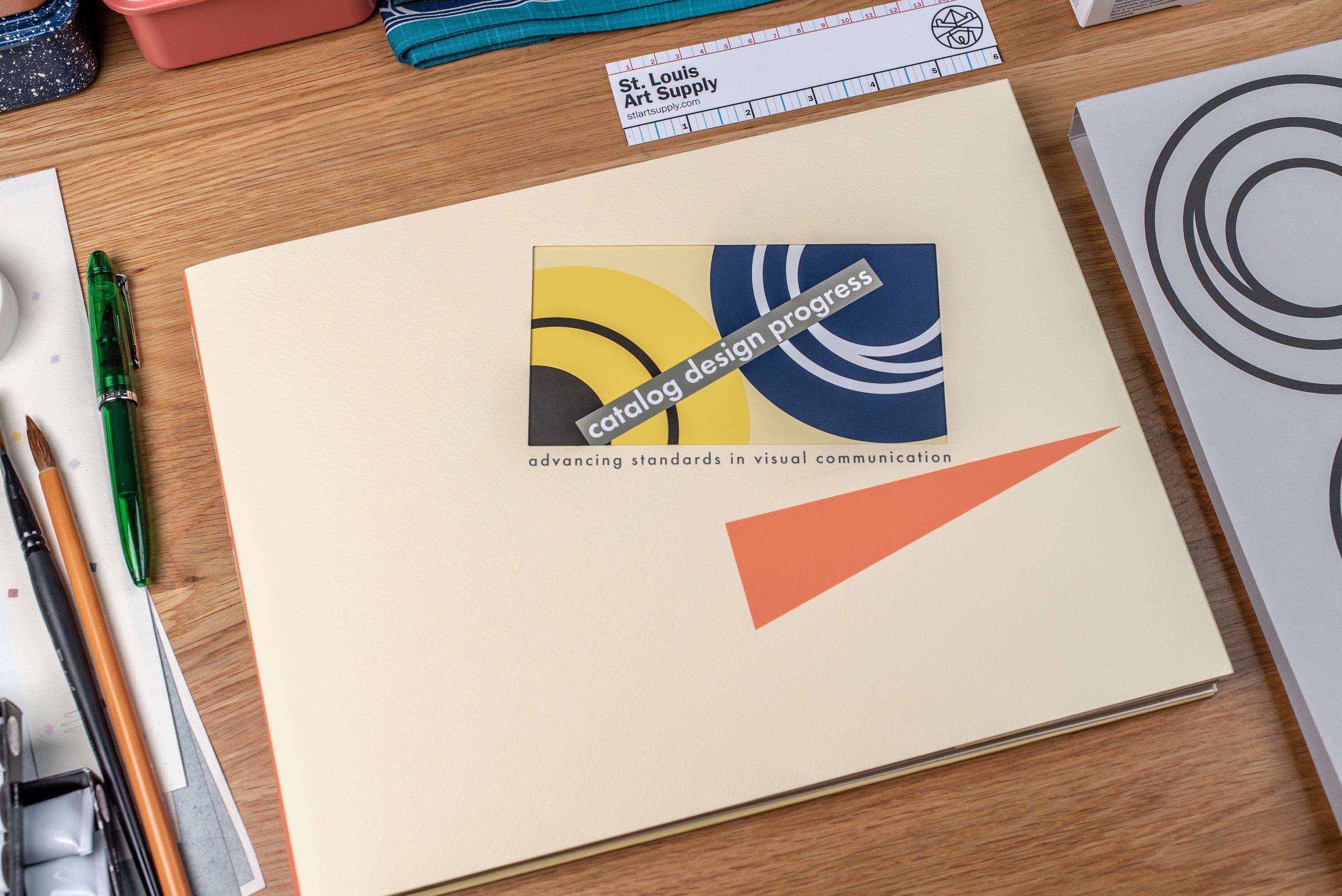 Catalog Design Progress, Facsimile Edition – St. Louis Art Supply
