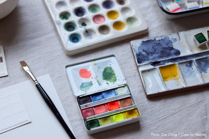 CfM Watercolor Half Pan, Indigo