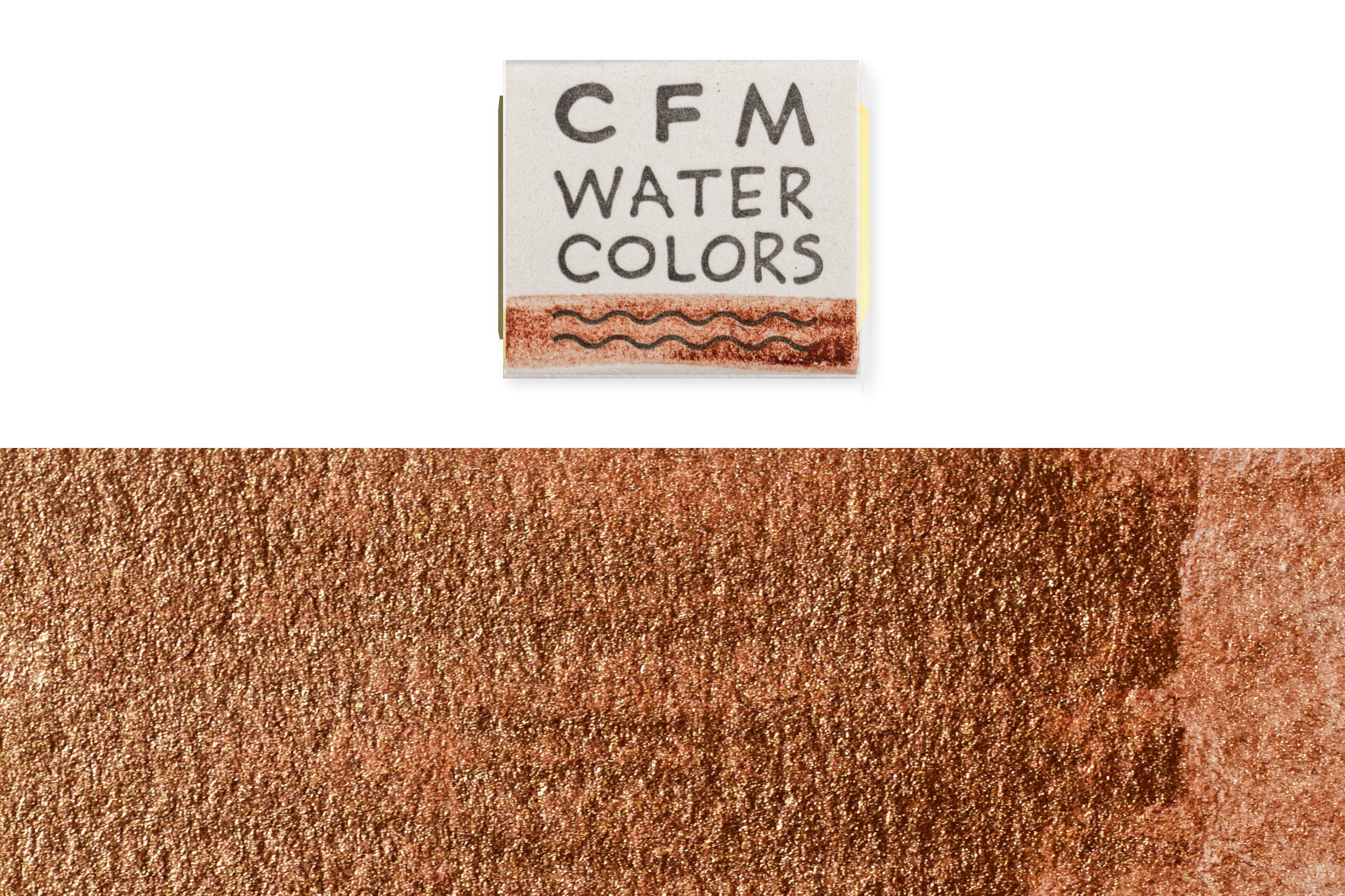 CfM Watercolor Half Pan, Bronze