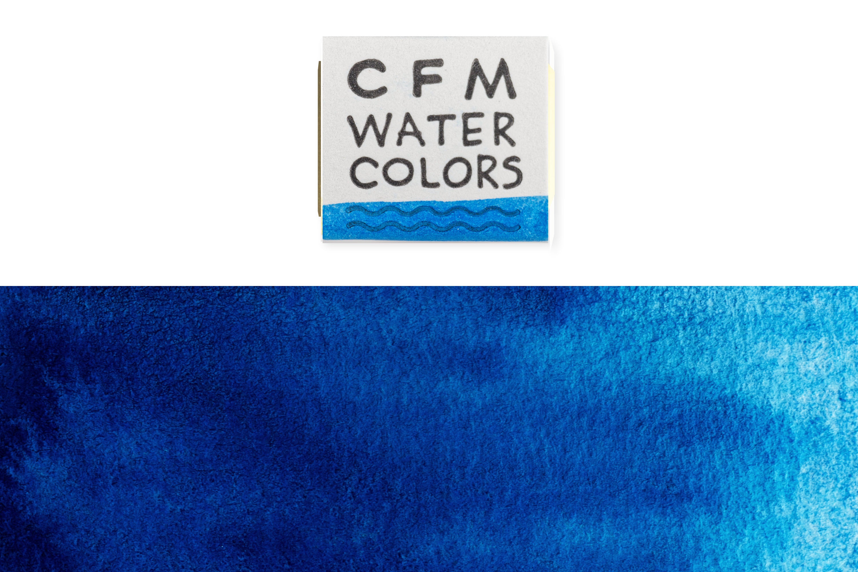 CfM Watercolor Half Pan, Cerulean