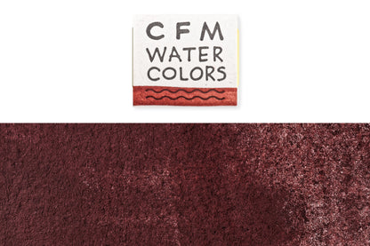 CfM Watercolor Half Pan, Blue Ridge Red Hematite
