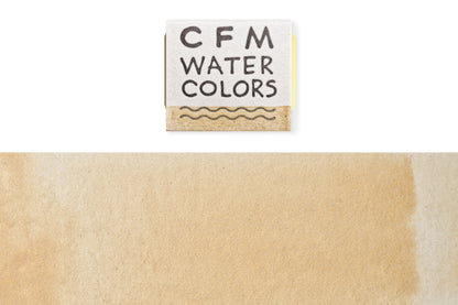CfM Watercolor Half Pan, French Ochre Very Light