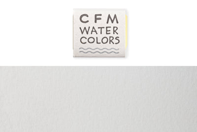 CfM Watercolor Half Pan, Kremer White