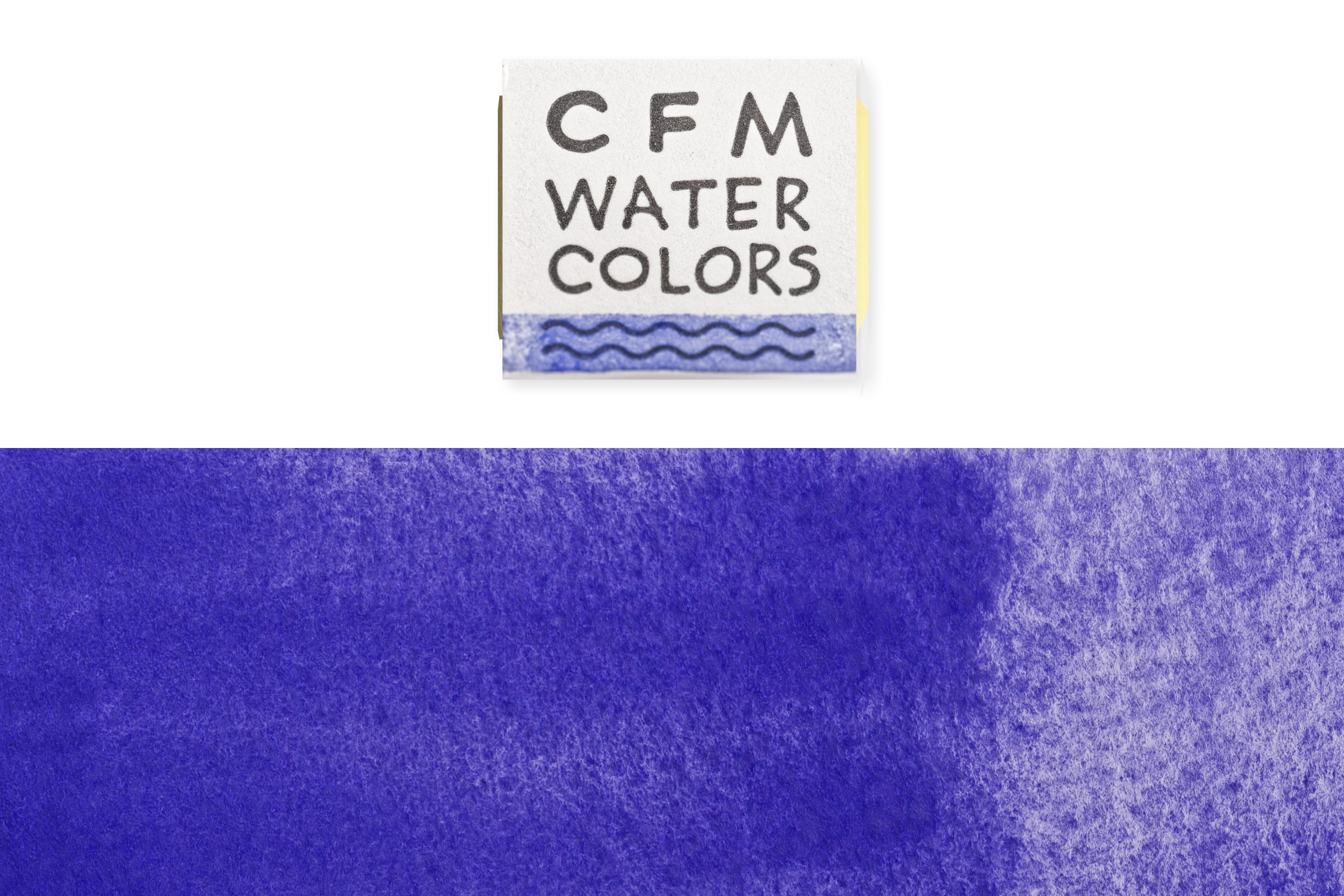 CfM Watercolor Half Pan, Ultramarine Violet