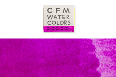 CfM Watercolor Half Pan, Fluorescent Violet