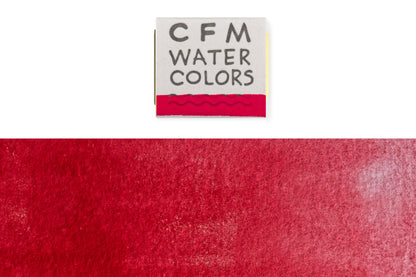 CfM Watercolor Half Pan, Primary Red