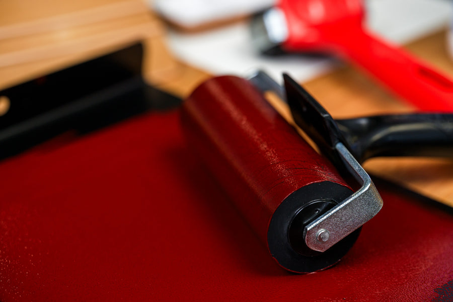 2-in-1 Inking Plate + Bench Hook