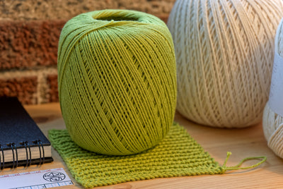 Natural Cotton Maxcolor 4/4 Yarn, #5800 Pistachio