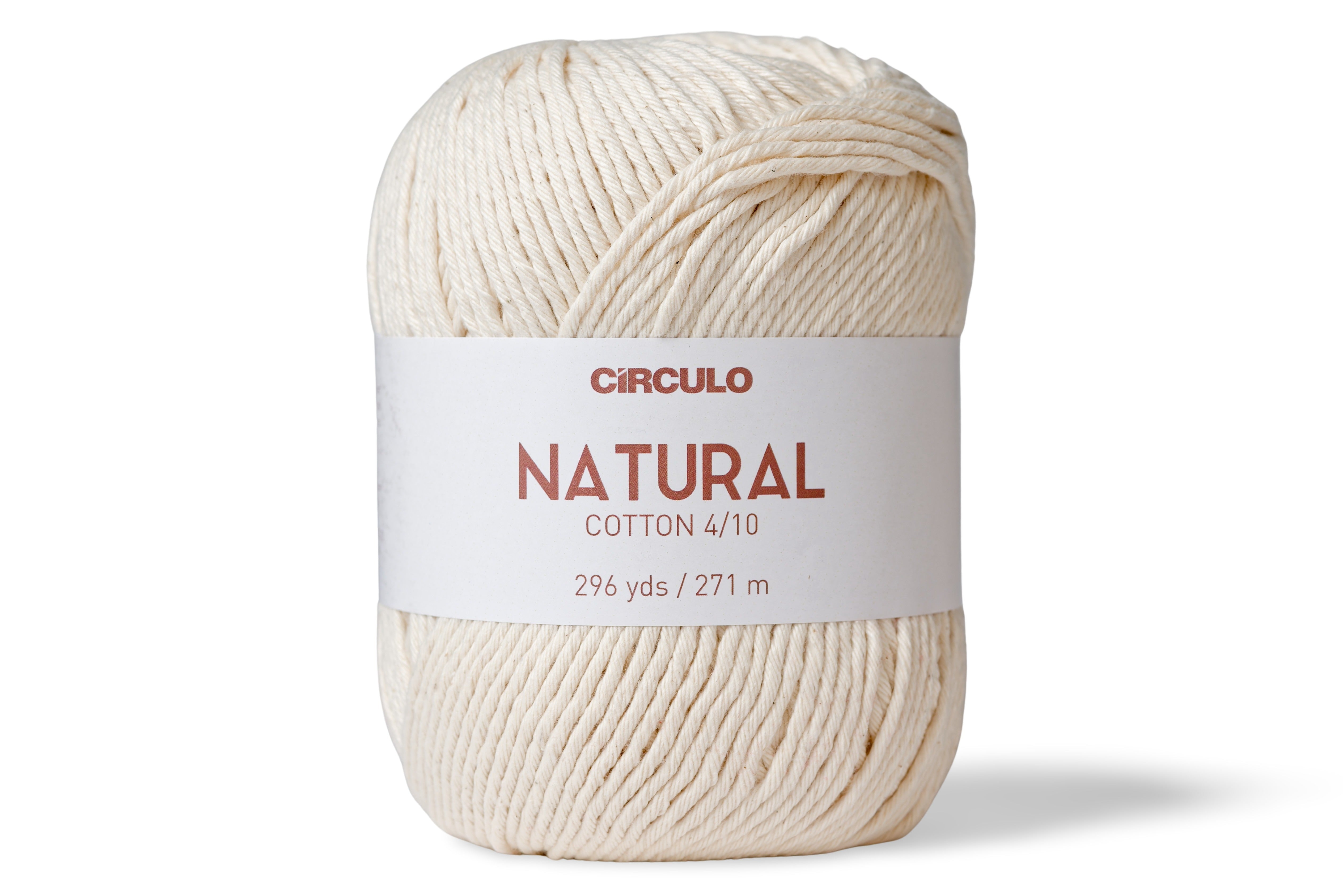 Circulo Natural Cotton 4/10 Yarn, Undyed