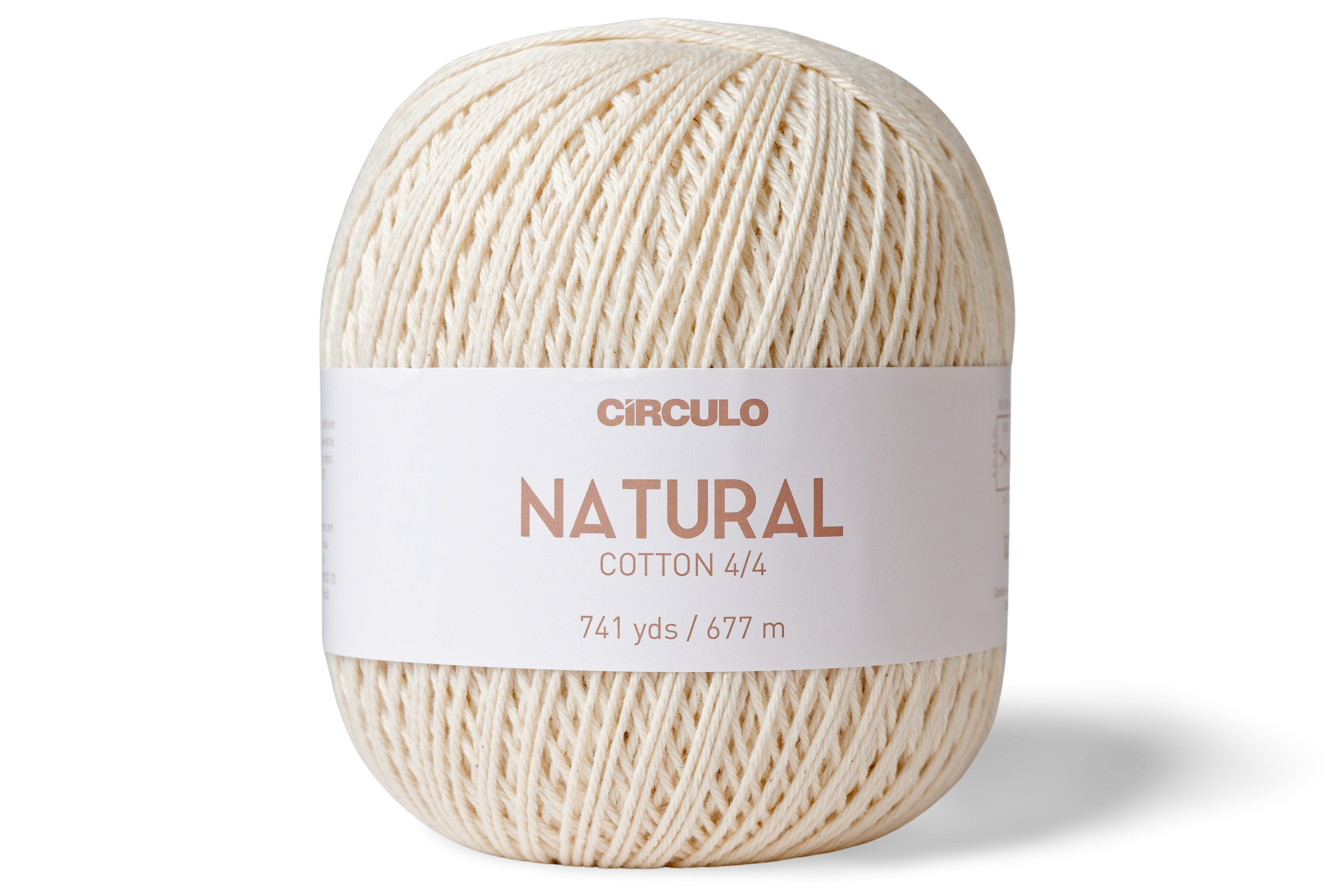Circulo Natural Cotton 4/4 Yarn, Undyed