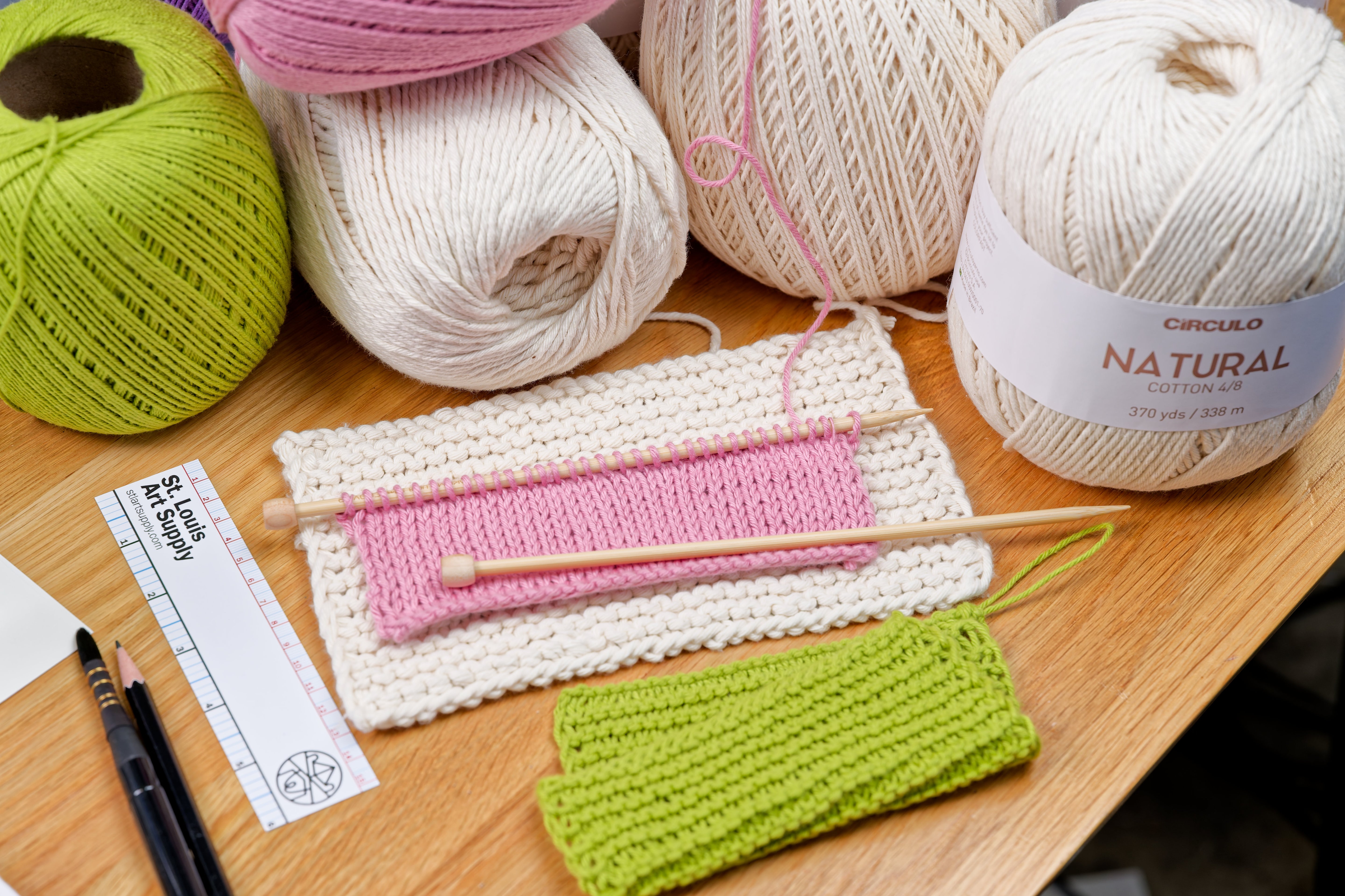 Circulo Natural Cotton 4/10 Yarn, Undyed