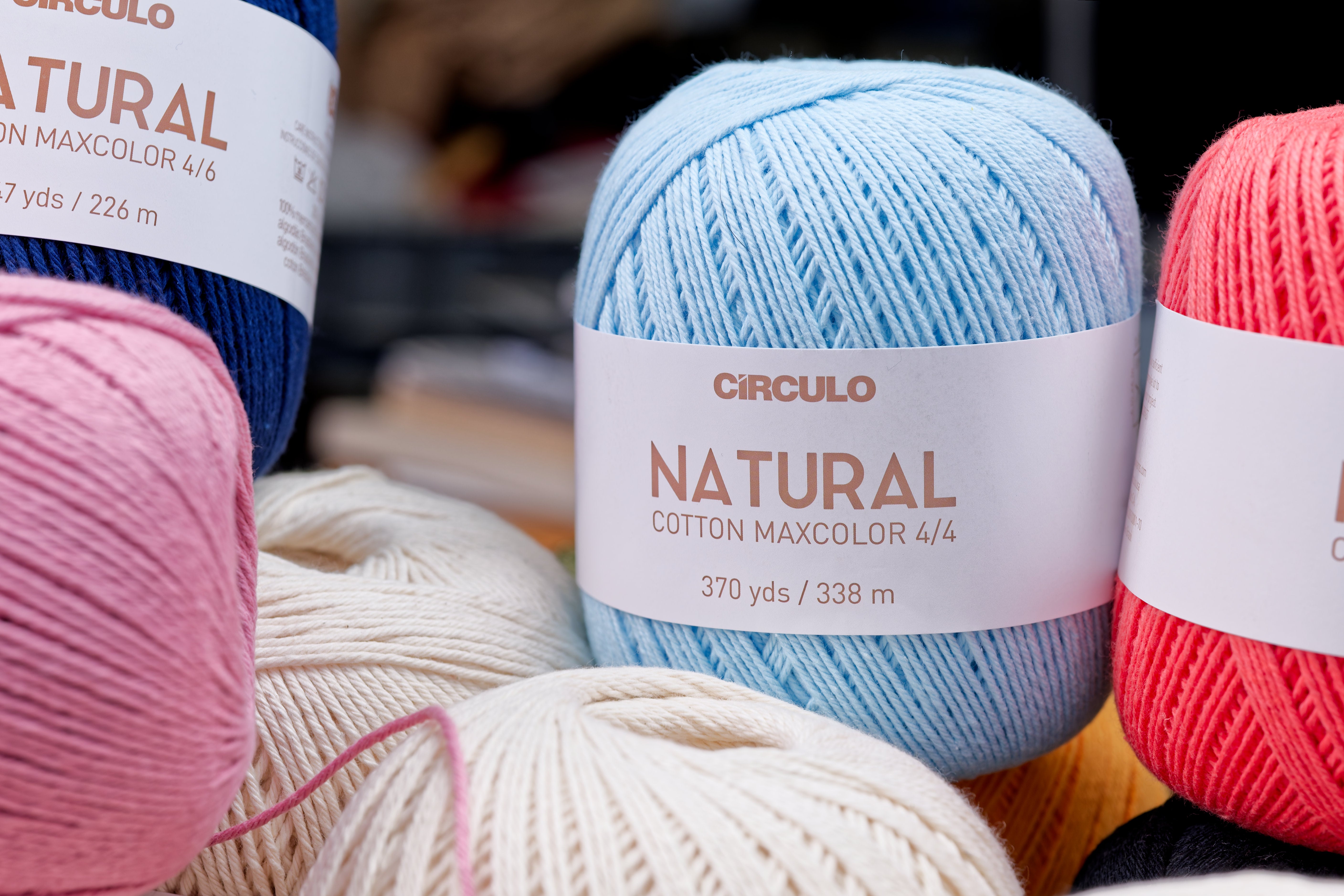 Natural Cotton Maxcolor 4/4 Yarn, #6375 Grape – St. Louis Art Supply