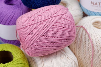 Natural Cotton Maxcolor 4/6 Yarn, #3390 Quartz