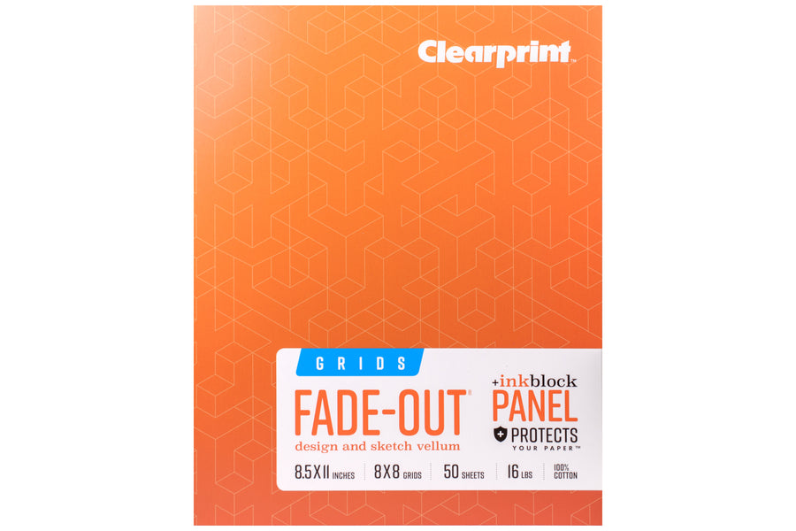 Clearprint 1000H Vellum, Inkblock Panel Pad