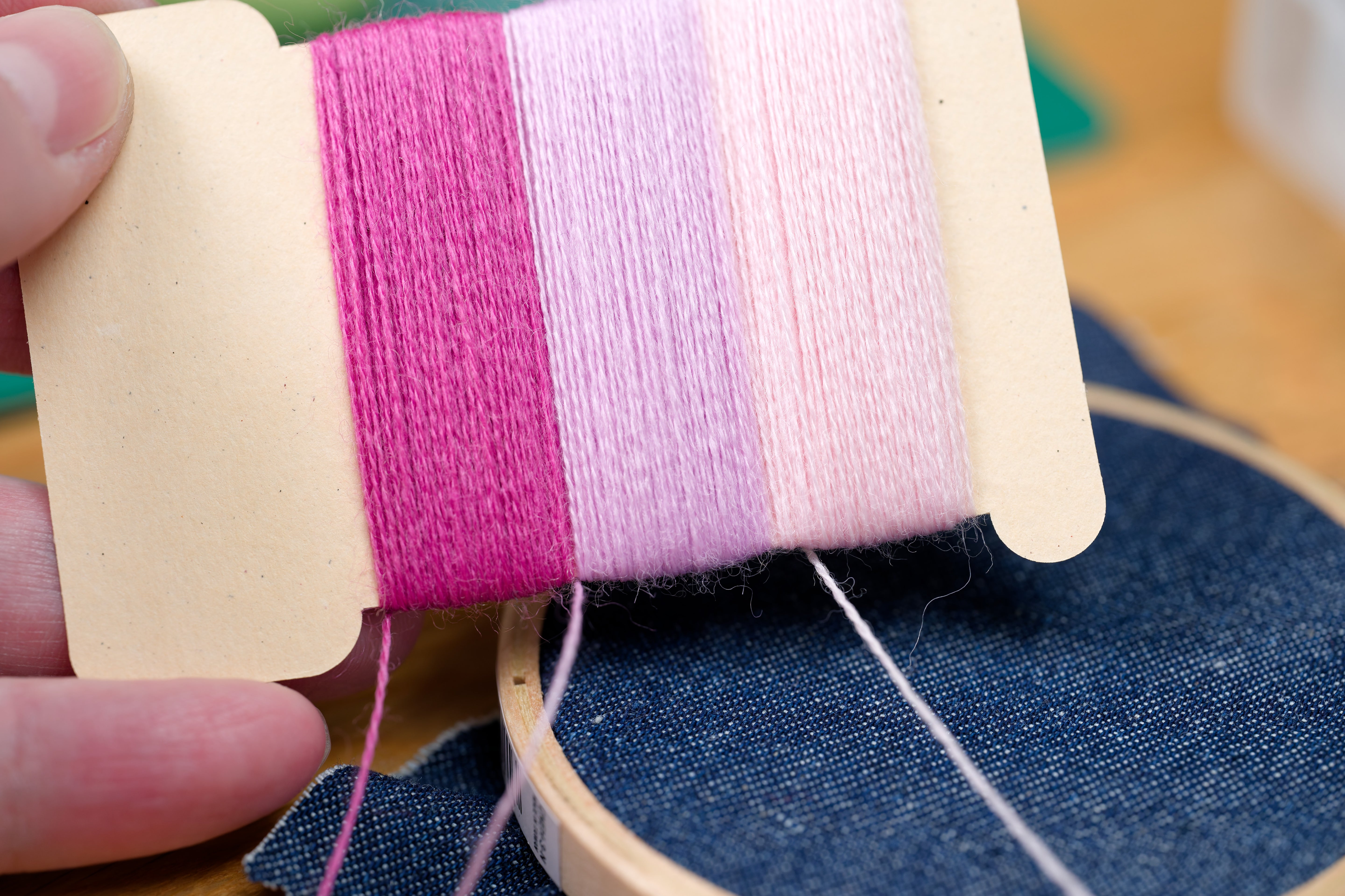 Clover Darning Yarn, 24-Color Box #2