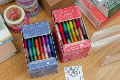 Clover Darning Yarn, 24-Color Box #2