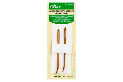 Jumbo Bent Tapestry Needles, Set of 2