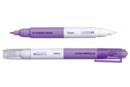 Purple Fabric Pen with Eraser