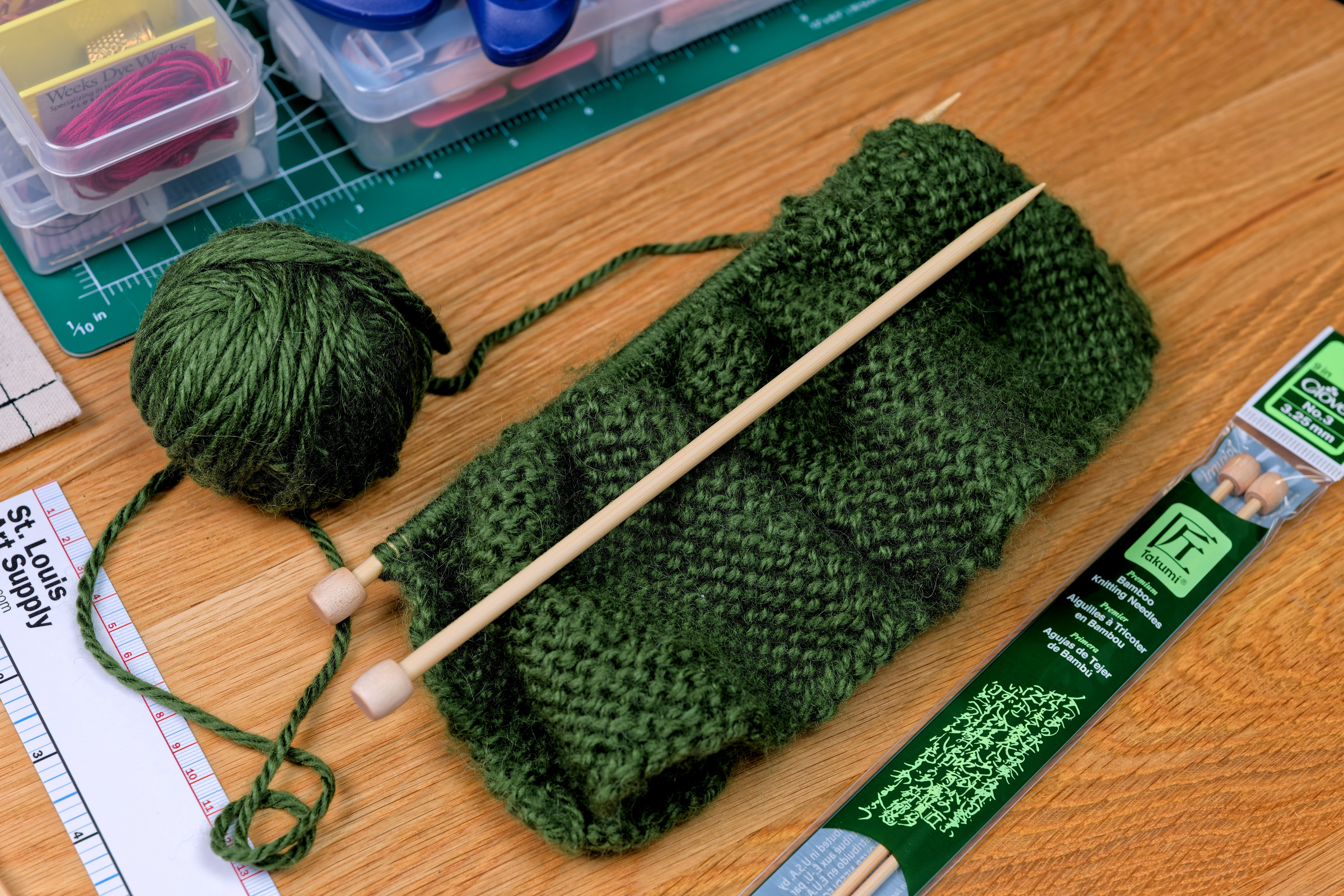 Takumi Bamboo Knitting Needles, Set of 2