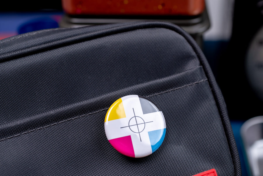 CMYK Registration Mark Button