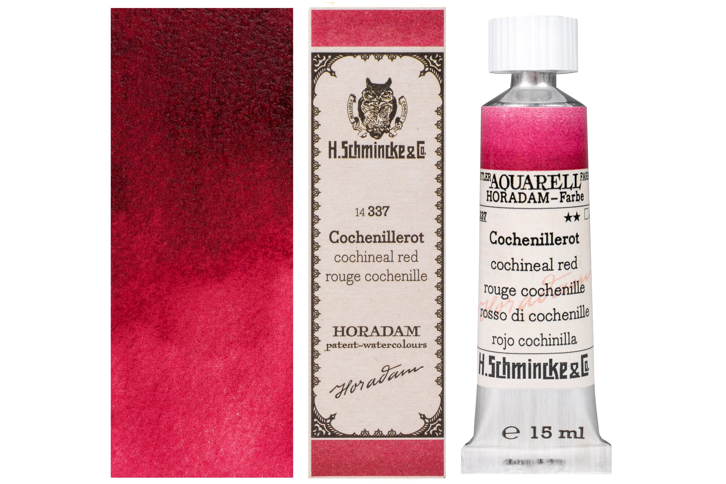 Schmincke Horadam Watercolors, Genuine Cochineal Red (Limited Edition