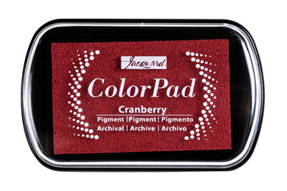 ColorPad Archival Pigment Ink Pad, Cranberry