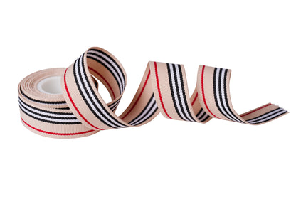 7/8" Grosgrain Ribbon, Cosmopolitan Stripe