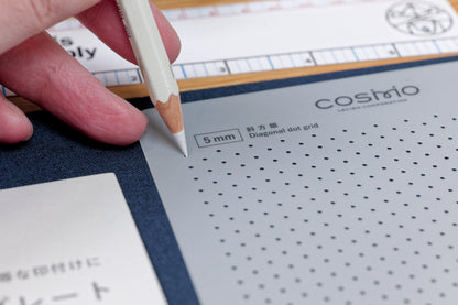 Sashiko Dot Grid Template