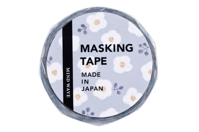 White Flower Washi Tape