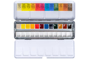Extra Fine Watercolor Half Pans, Classic Set of 12