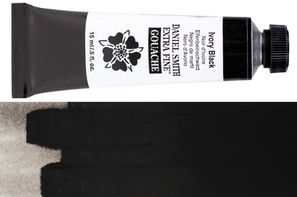 Extra Fine Gouache, Ivory Black