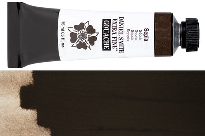 Extra Fine Gouache, Sepia