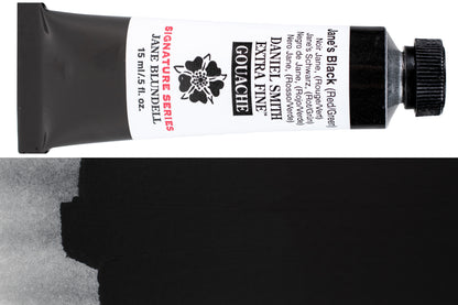 Extra Fine Gouache, Jane's Black (Red/Green)