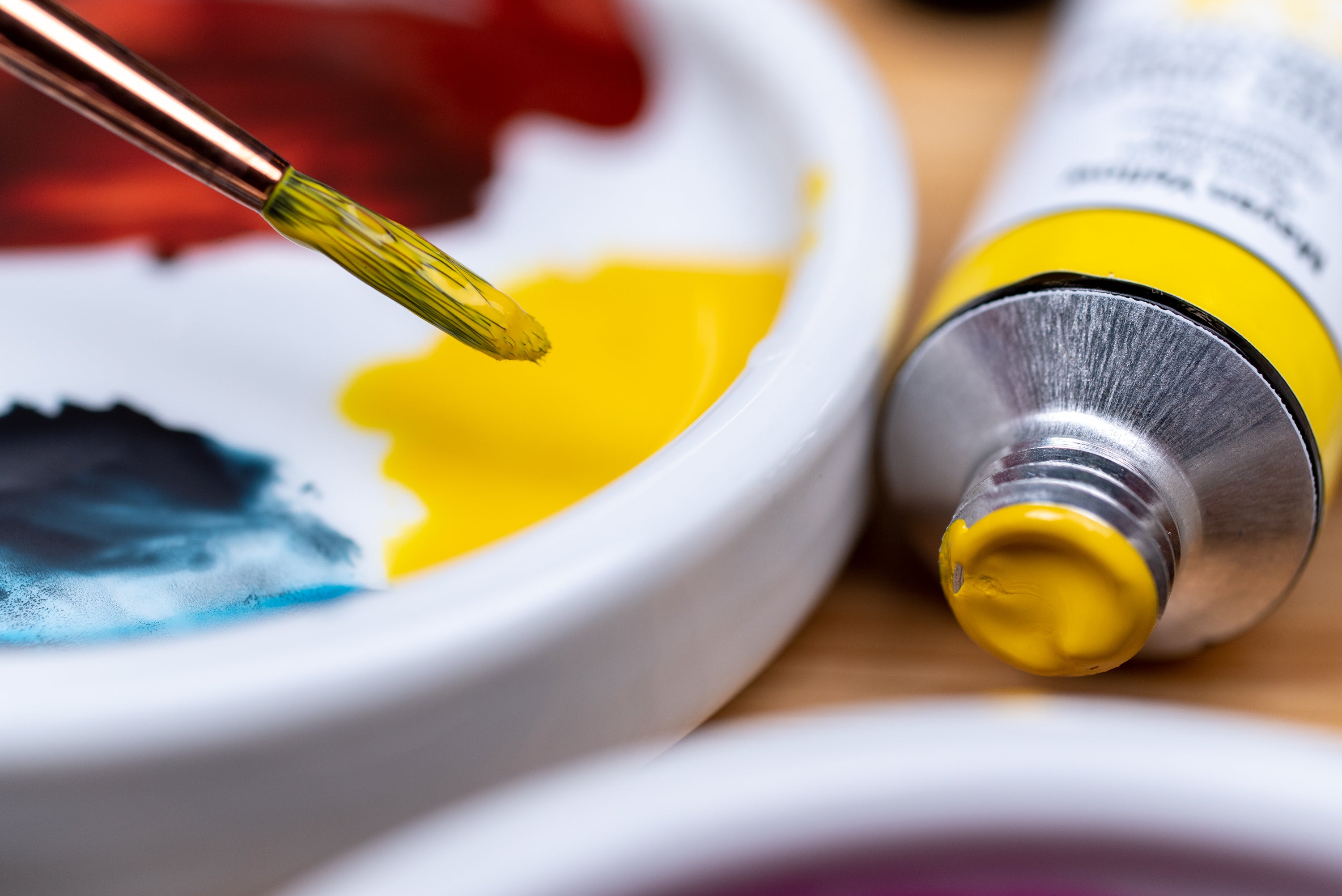 Daniel Smith Extra Fine Watercolor, 15 mL, Cadmium Yellow Deep Hue