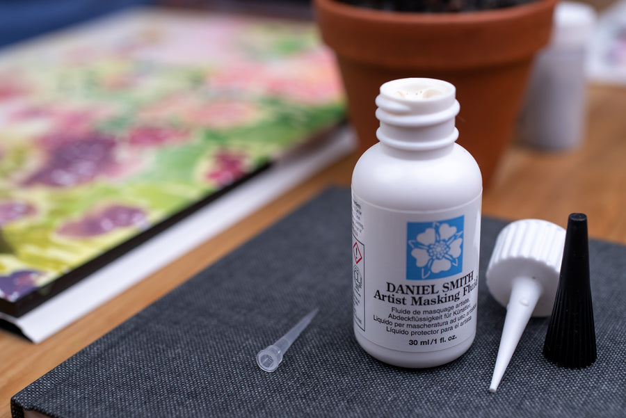 Masking Fluid with Applicator Tips