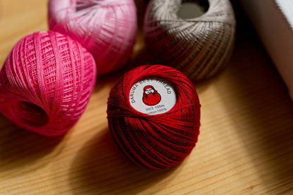 Daruma Hand-Sewing Thread, Set of 5, Hyakujuro