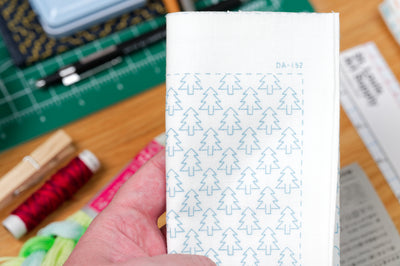 Daruma Sashiko Sampler, #1163 Invader
