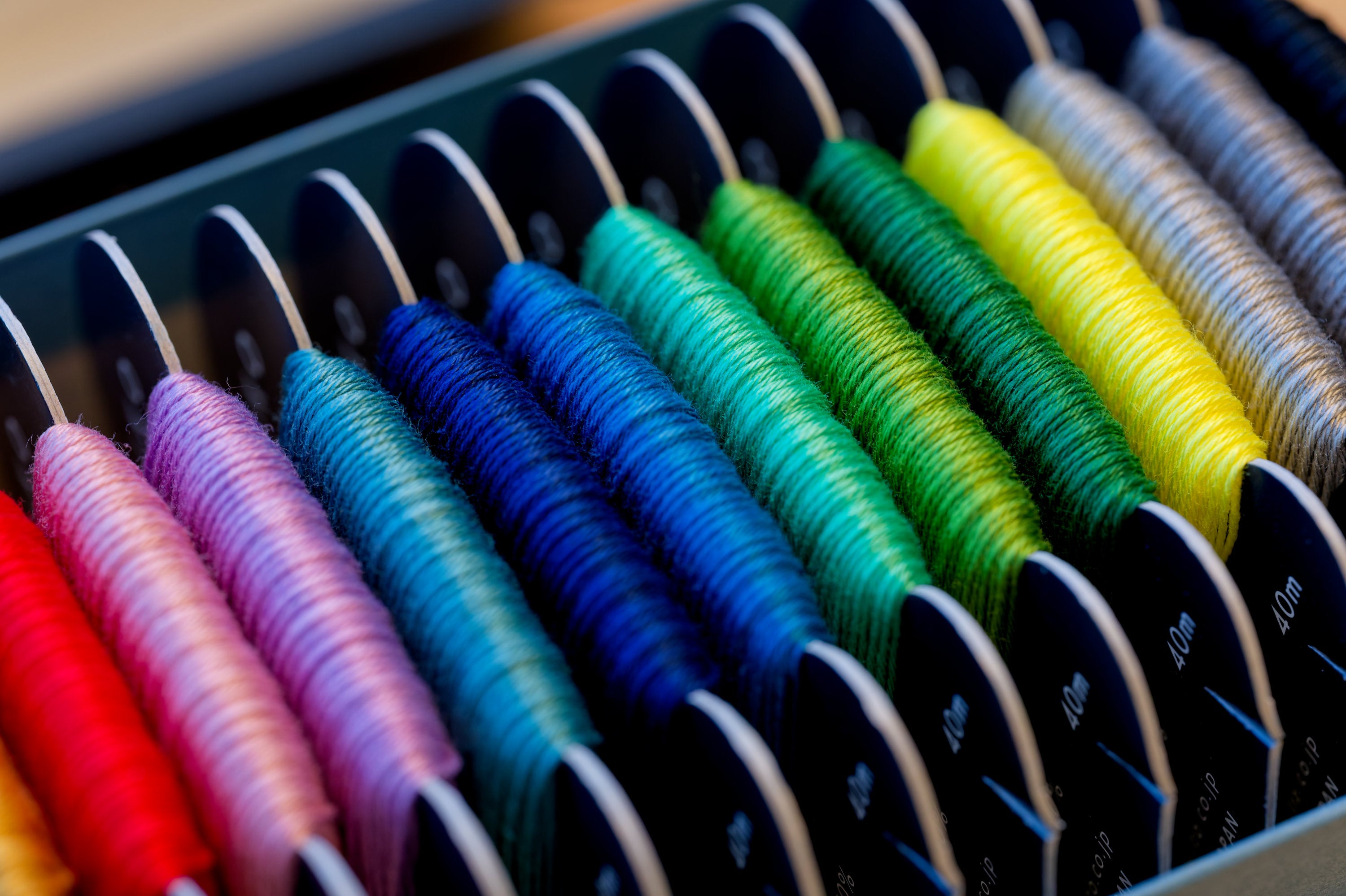 Complete Sashiko Kit, 15 Colors